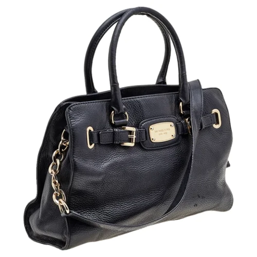 Michael Kors Pre-owned Leather shoulder-bags Black Dames