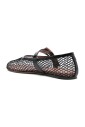 chaussures-plates-noires-avec-boucle