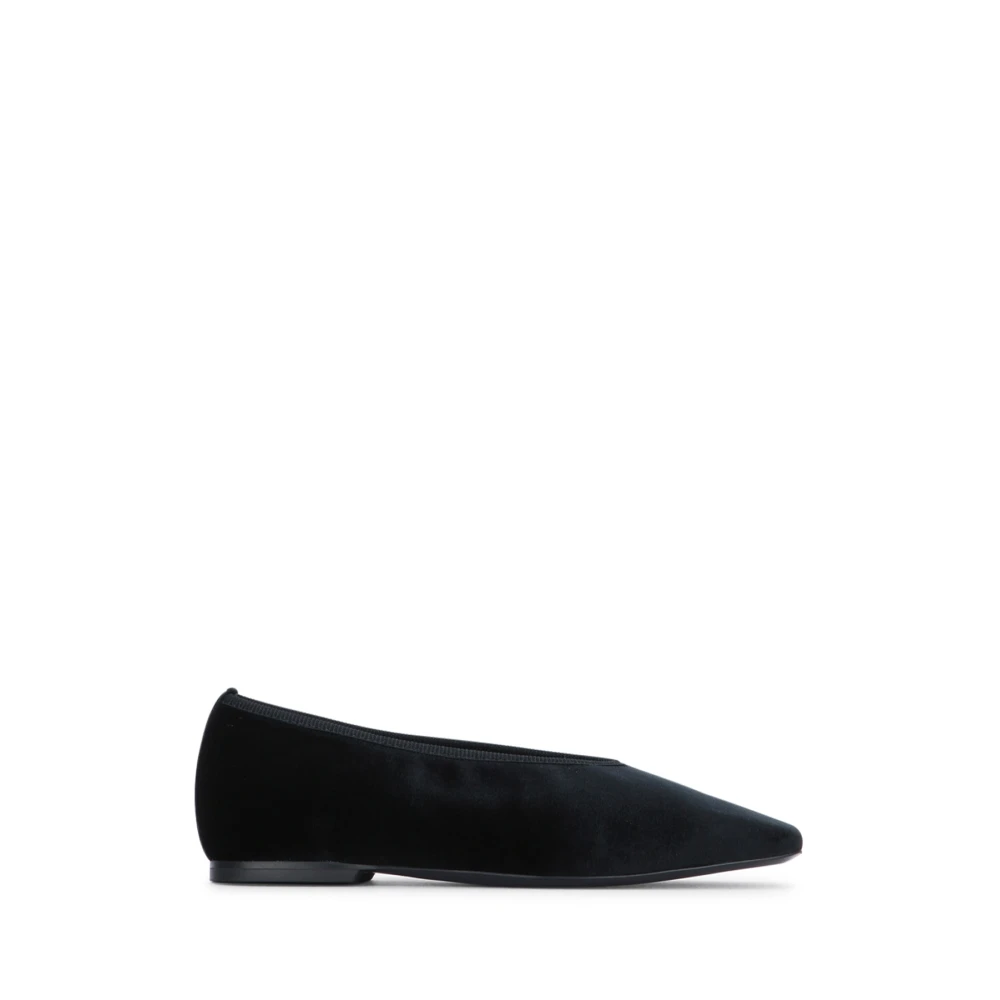 Totême Women's Black Velvet Ballerinas - Ballerina Shoes - 3 Uk - Shoes