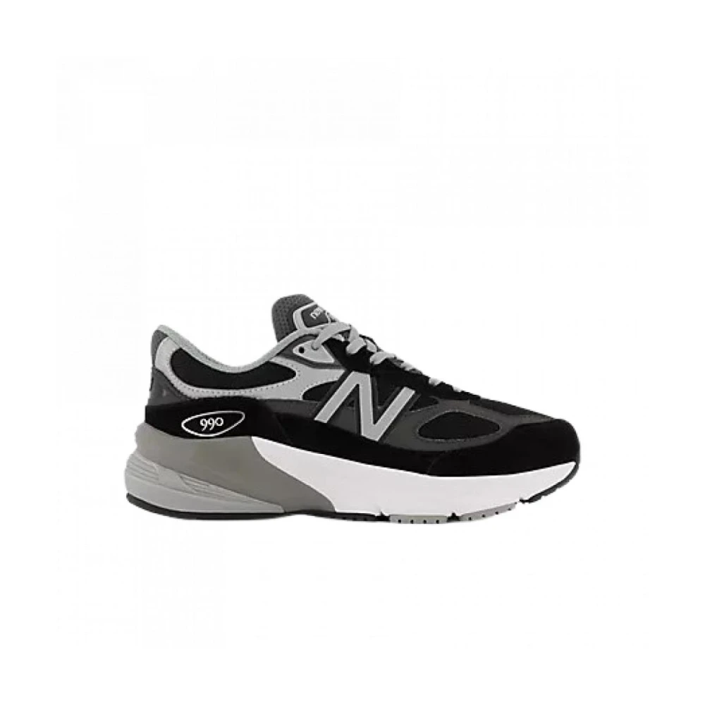 New Balance Klassisk löparsko 990v6 för barn Black, Dam