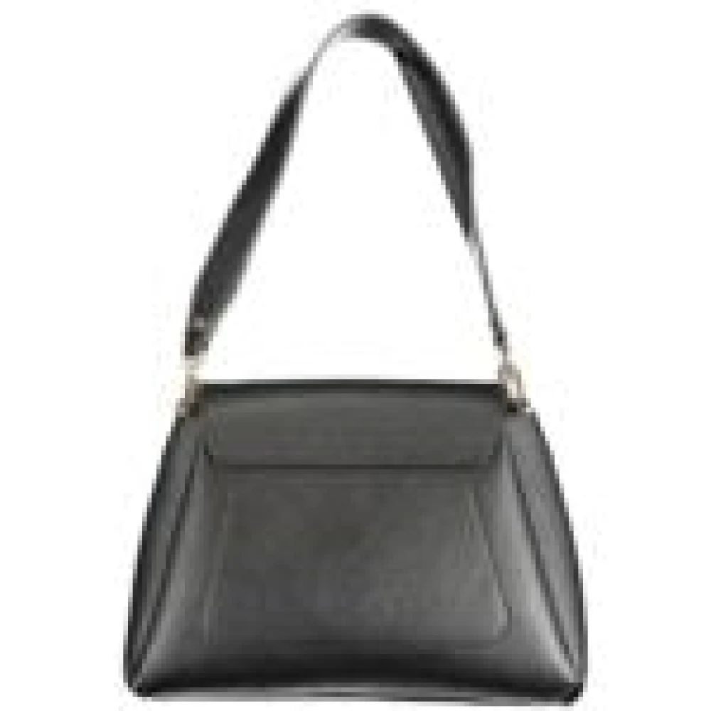 Guess Zwarte Polyethyleen Schoudertas Sora Black Dames
