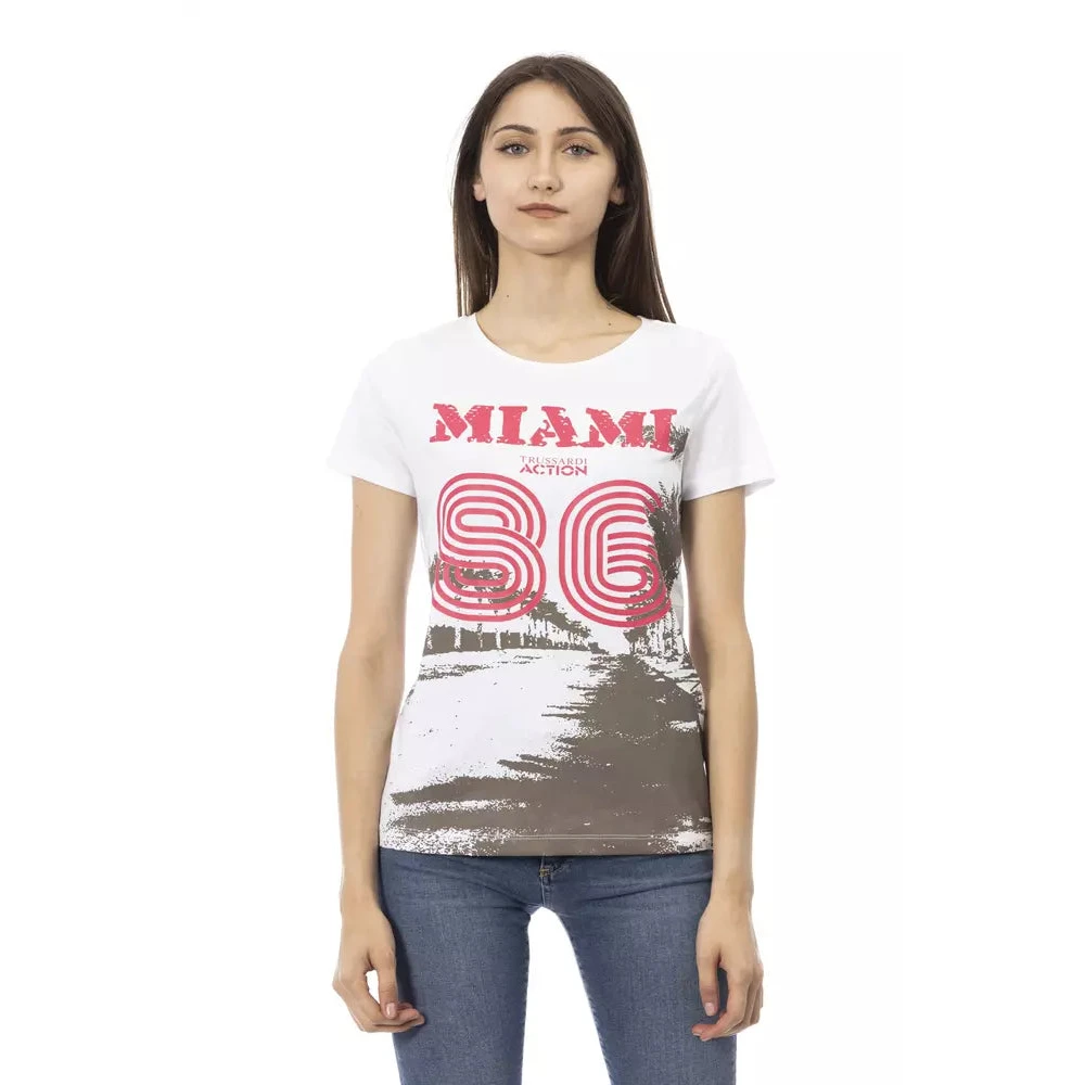 Trussardi Damen Weiß Oberteile, Xlgröße: