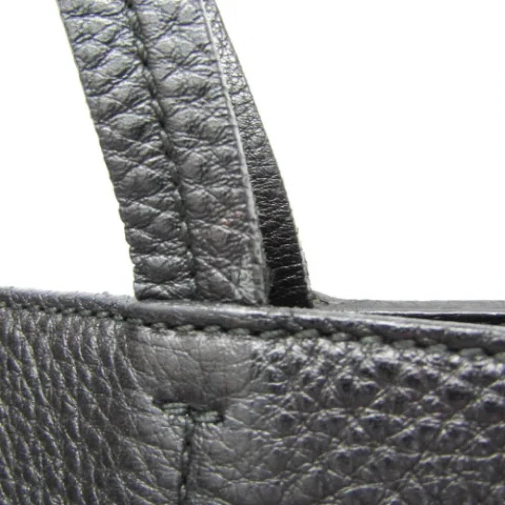 Salvatore Ferragamo Pre-owned Leather totes Black Dames