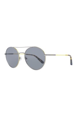 lunettes-de-soleil-ovales-gris-en-metal