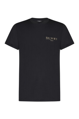 black-crewneck-t-shirt-with-vintage-logo