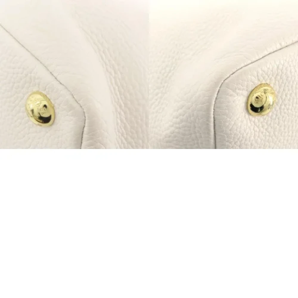Michael Kors Pre-owned Leather shoulder-bags White Dames