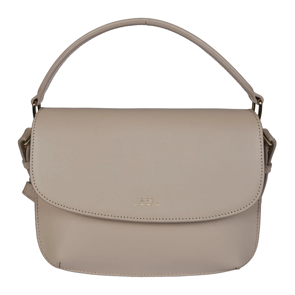 A.P.C. Sarah Axelremsväska Mini Beige, Dam