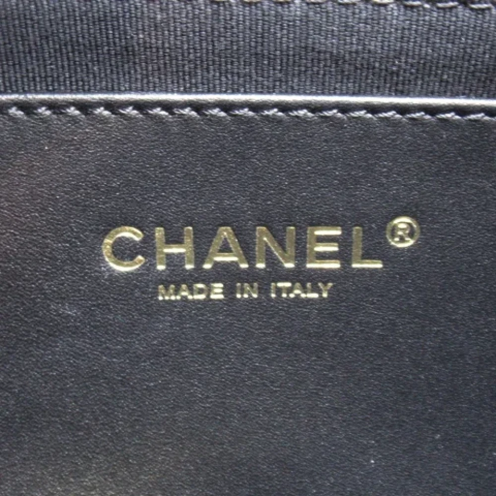 Chanel Vintage Pre-owned Leather shoulder-bags White Dames