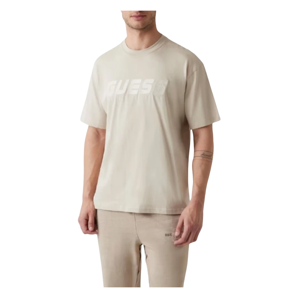 Guess - Tops > T-Shirts - Beige - Guess - Modalova