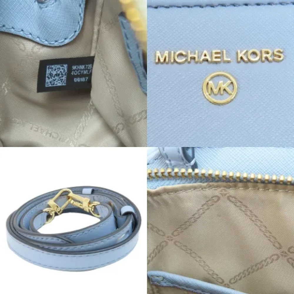 Michael Kors Pre-owned Leather handbags Blue Dames