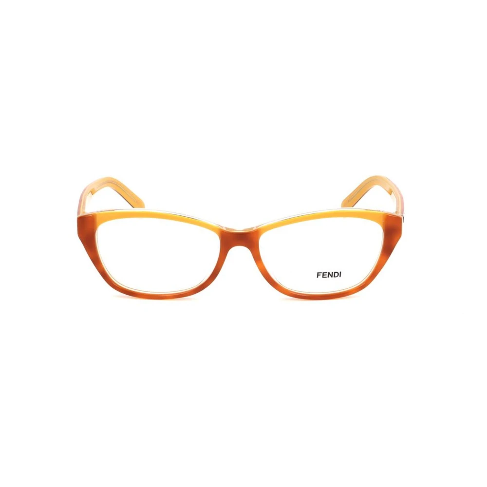 Fendi Bicolor Kunststof montuur met Havana wijzerplaat Multicolor Dames