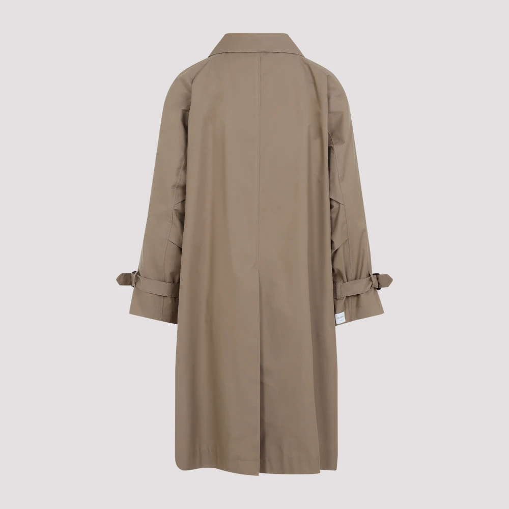 Max Mara Lente Kamel Trench Coat Beige Dames