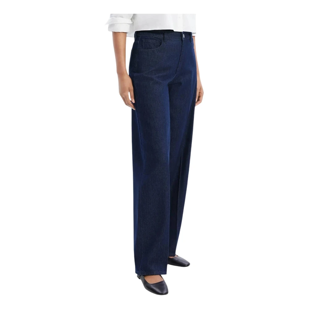 Theory Blauwe Broek Stijlvol Ontwerp Blue Dames