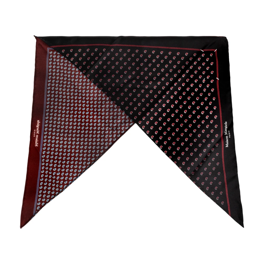Maison Margiela Uomo Multicolor - Foulard En Soie - Accessories - E - One Size