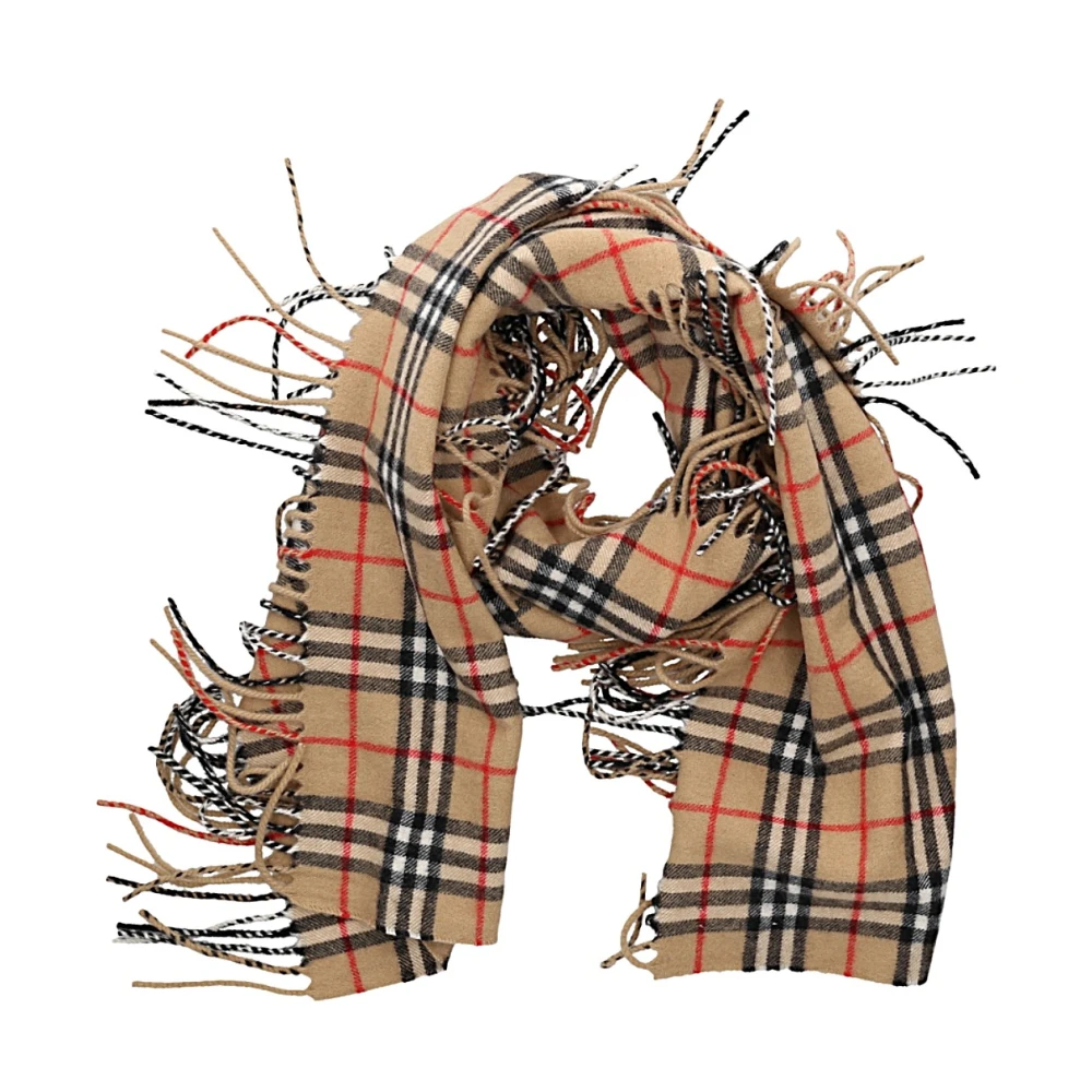 Burberry Women's Beige Winter Scarves, One Size, Stylish Scarf For All Occasions