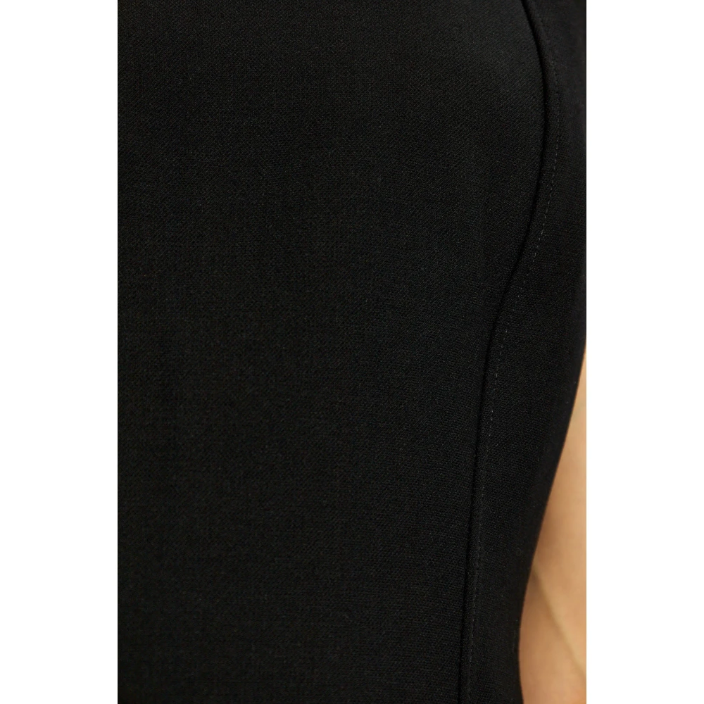 Stella Mccartney Mouwloze jurk Black Dames