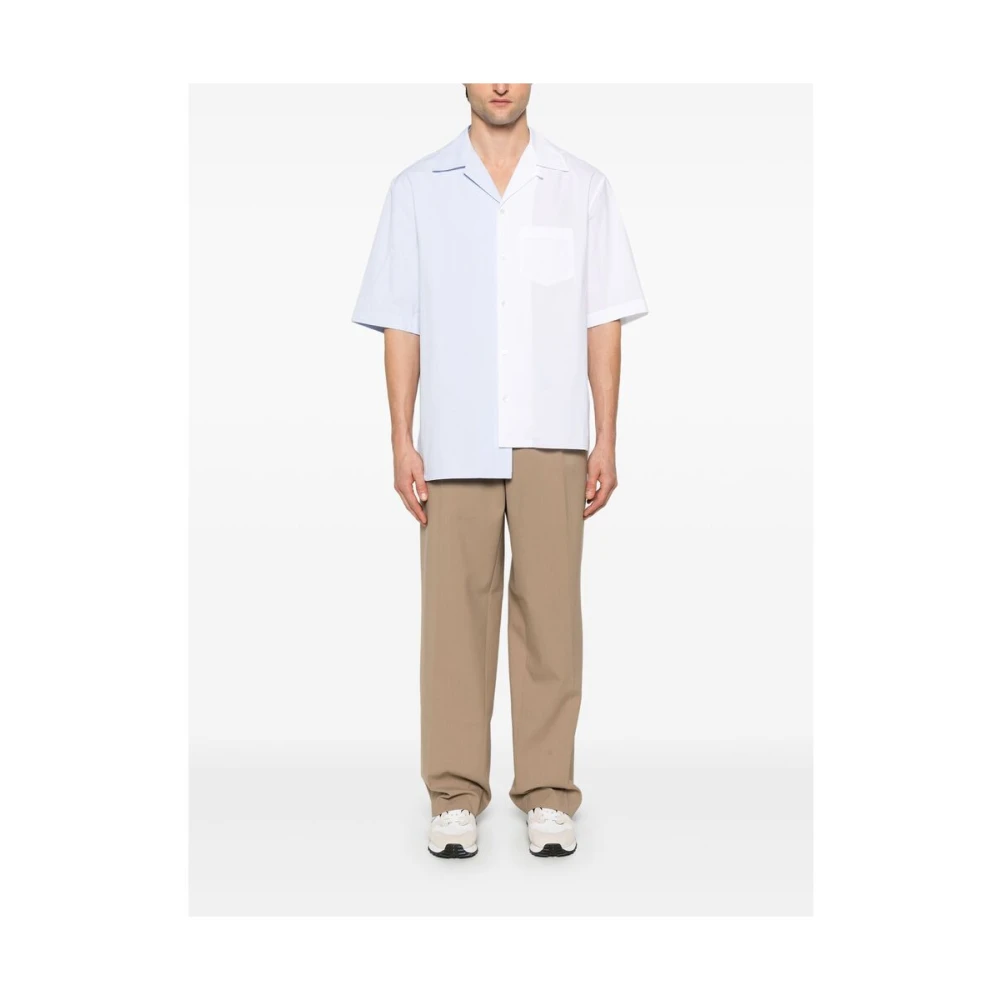 Lanvin Witte Overhemd met Zak White Heren