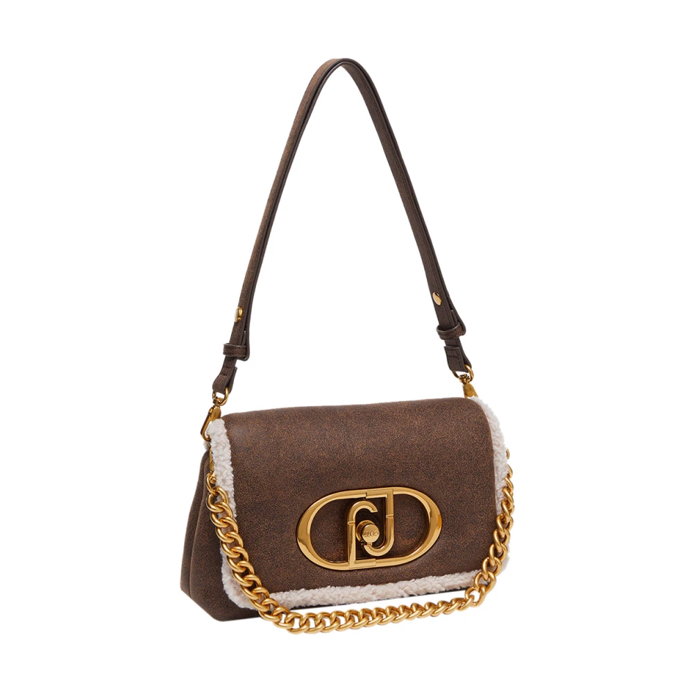 Liu Jo Bruine Schoudertas Elegant Verfijnd Brown Dames