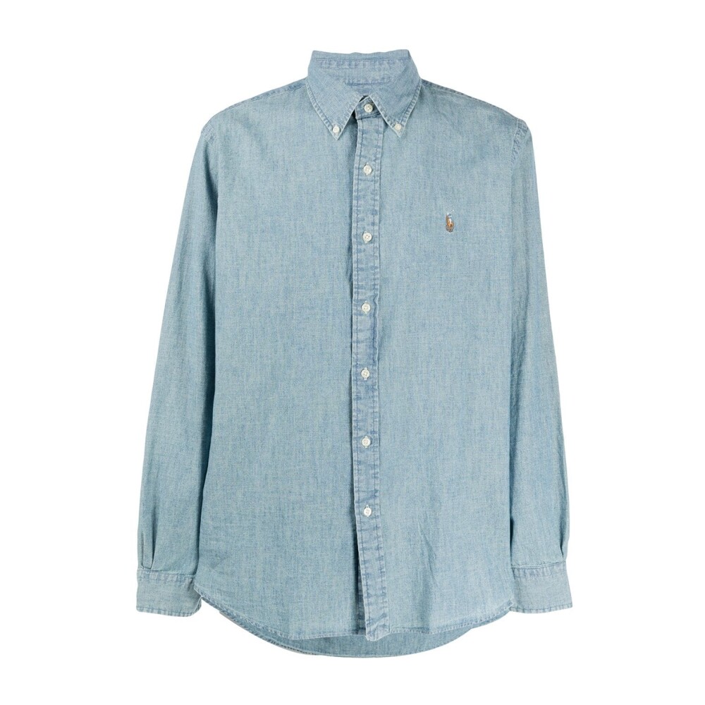 Polo denim shirt best sale