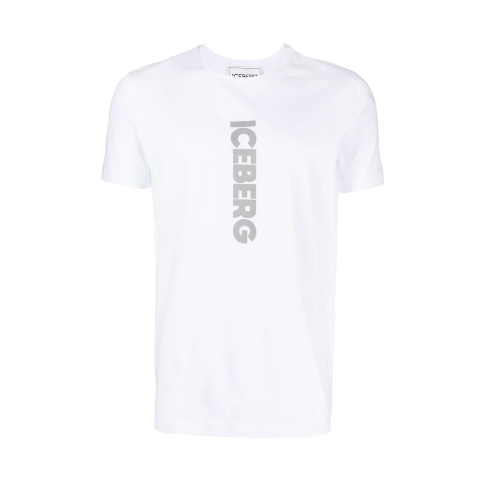 Iceberg Klassiek T-Shirt voor Mannen White Heren