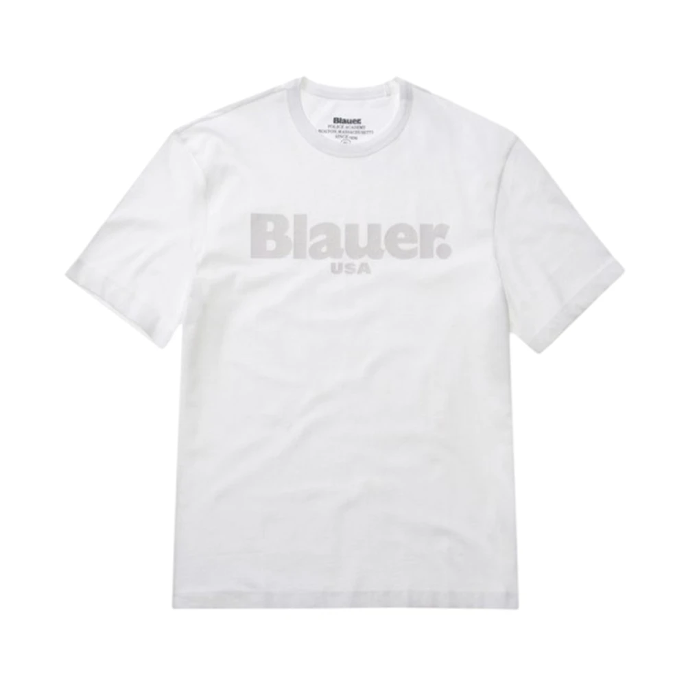 Blauer - Tops > T-Shirts - White - Blauer - Modalova