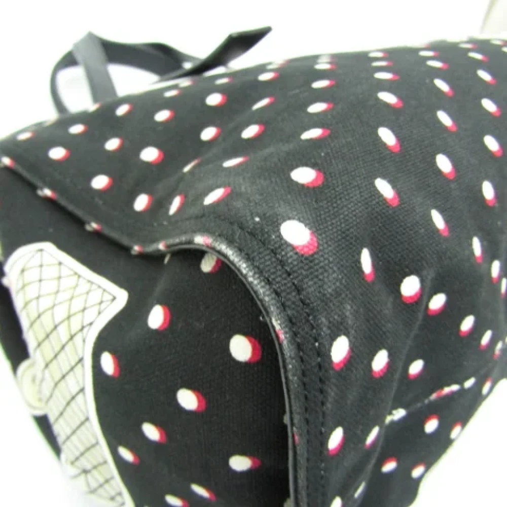 Loewe Pre-owned Canvas shoulder-bags Black Dames