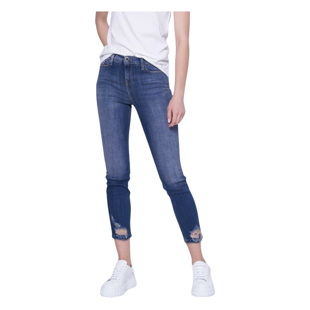 Pinko Skinny Jeans Sabrina Comfortabel en Stijlvol Blue Dames