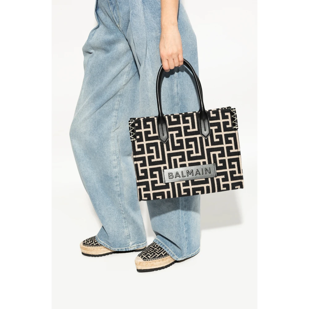 Balmain Shopper tas Black Dames