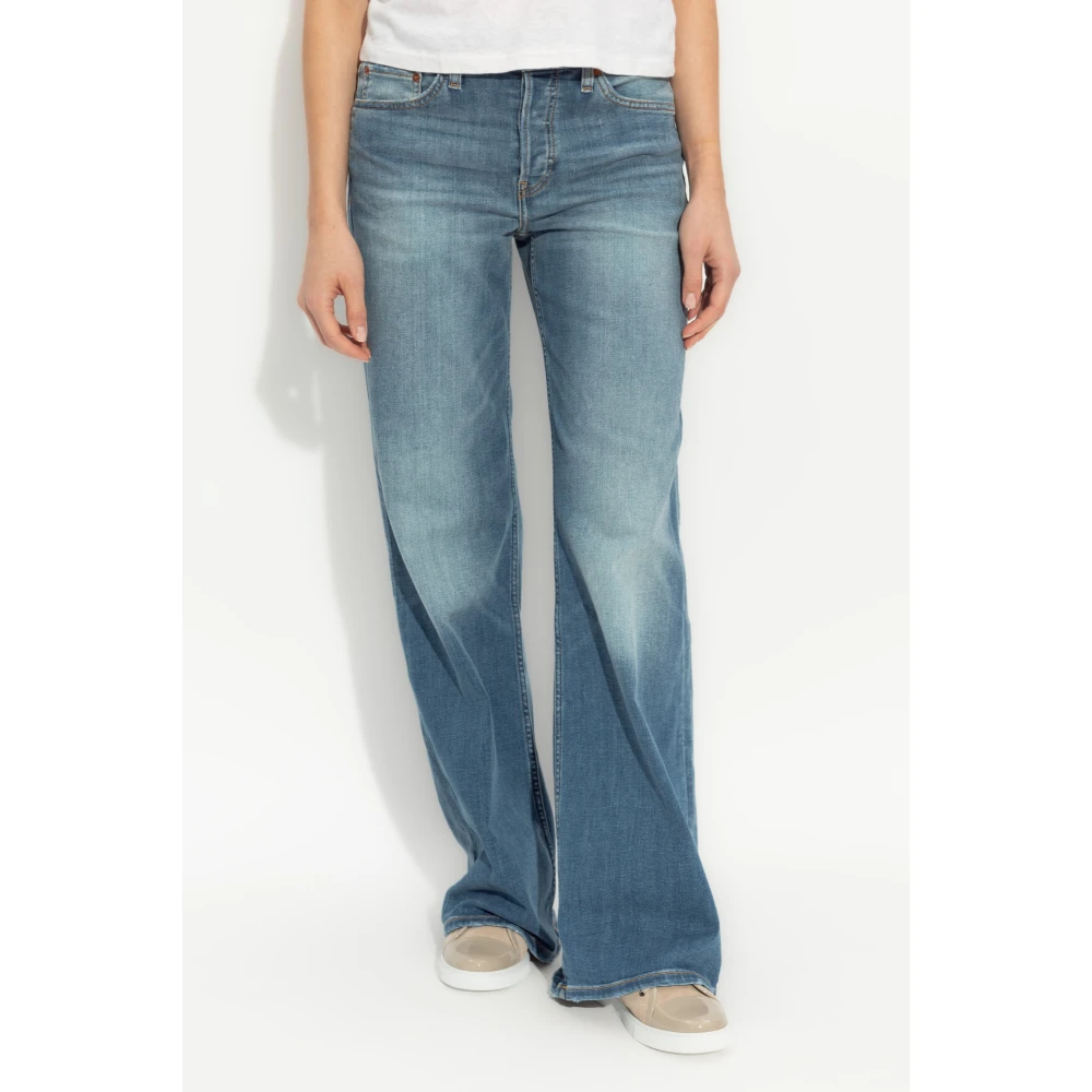 Re Done Wijde jeans Blue Dames