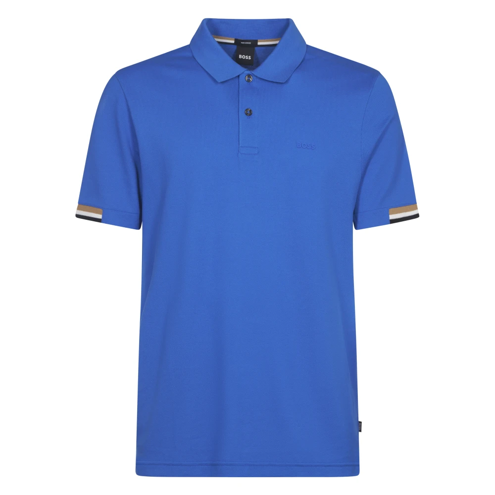 Boss Stijlvolle Poloshirt Blue Heren