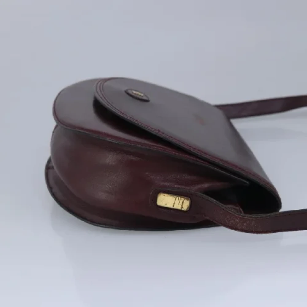 Bally Pre-owned Leather shoulder-bags Red Dames