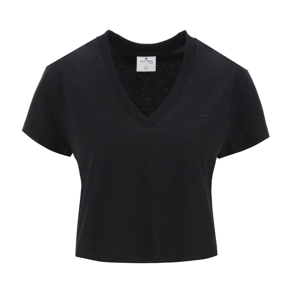 Courrèges T-Shirts Black Dames