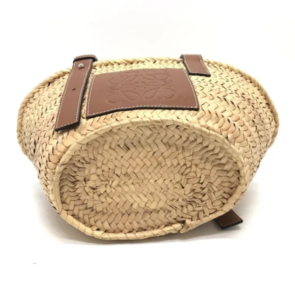 Loewe Pre-owned Fabric handbags Beige Dames