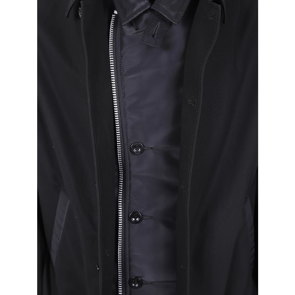 Sacai Twilljas van katoen Black Heren