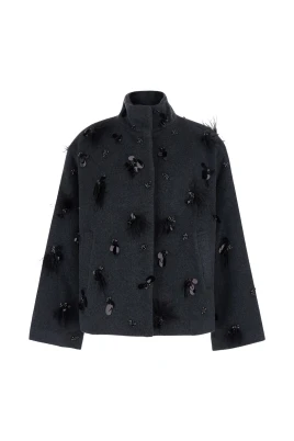 Siena Embellished Wool Jacket