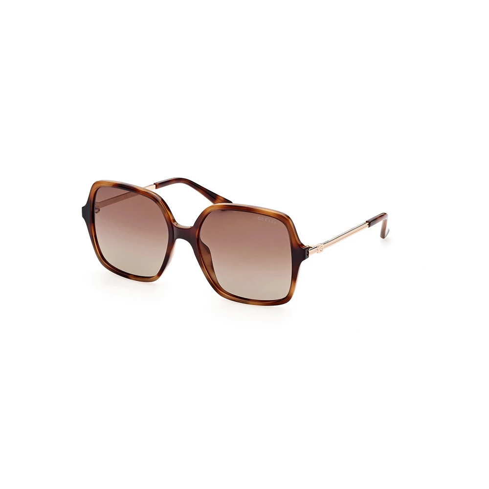 Guess Women's Brown Sunglasses, 57 Mm, Polarized Havana Sunglasses