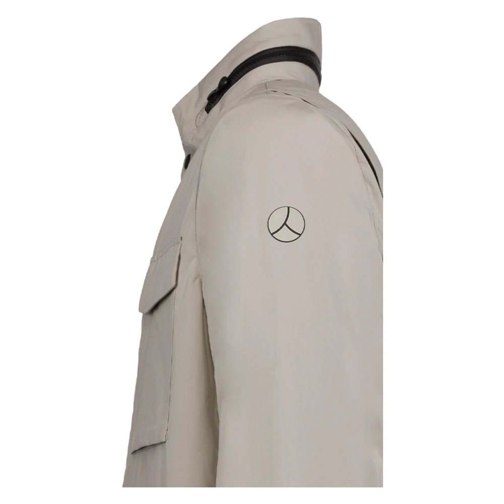 People of Shibuya Technische Field Jacket met Primaloft-isolatie Beige Heren