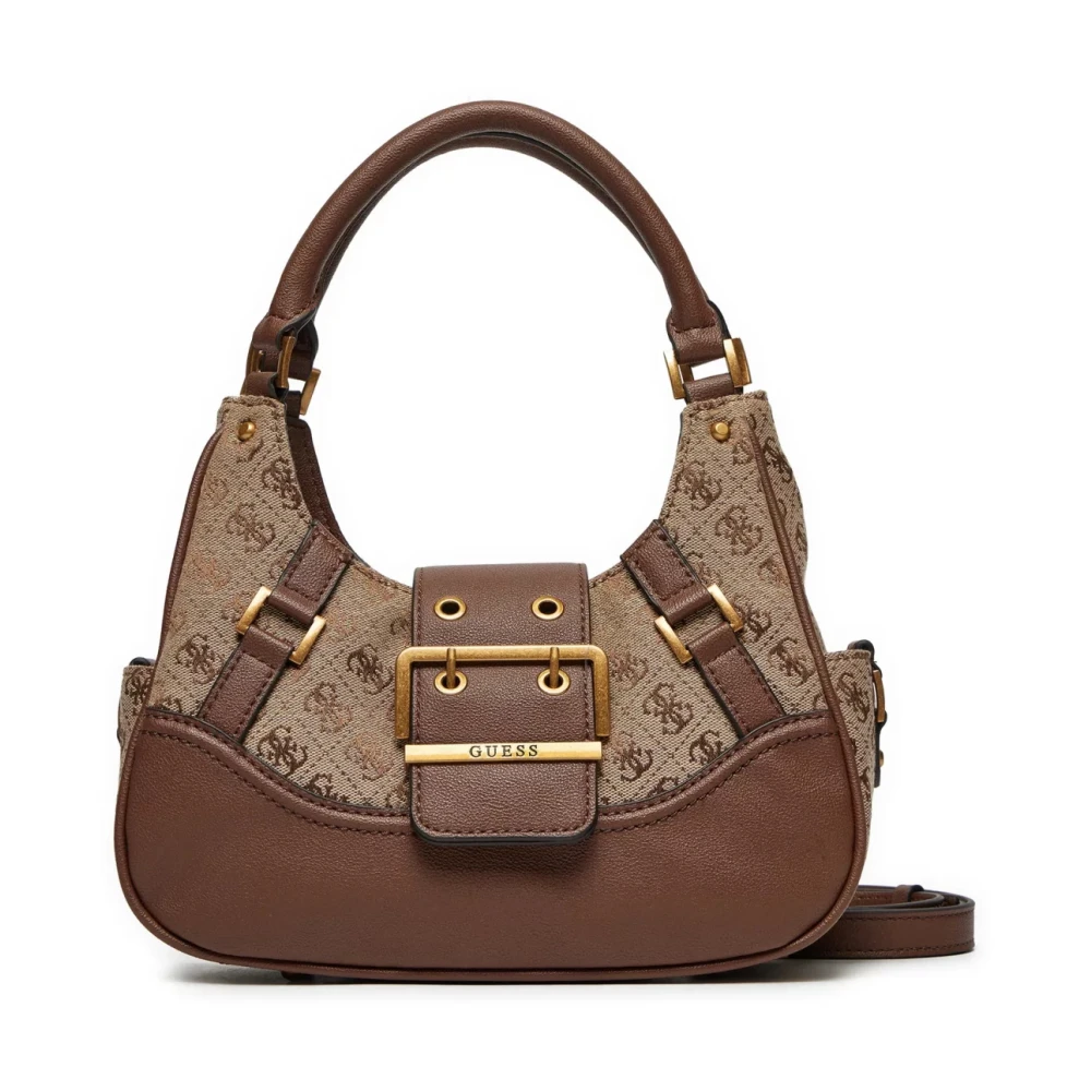 Guess Monogram Handtas Bruin Synthetisch Brown Dames