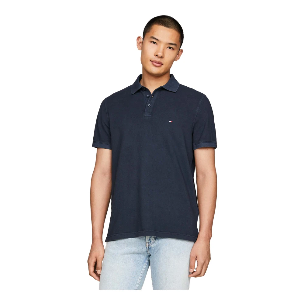 Tommy Hilfiger Färgad Polo Skjorta Blue, Herr