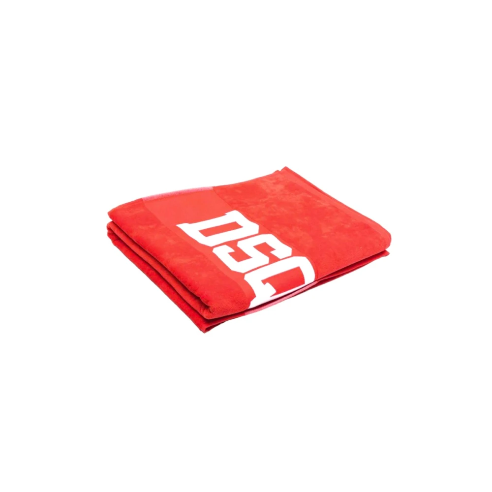 Dsquared2 Towels Red Unisex