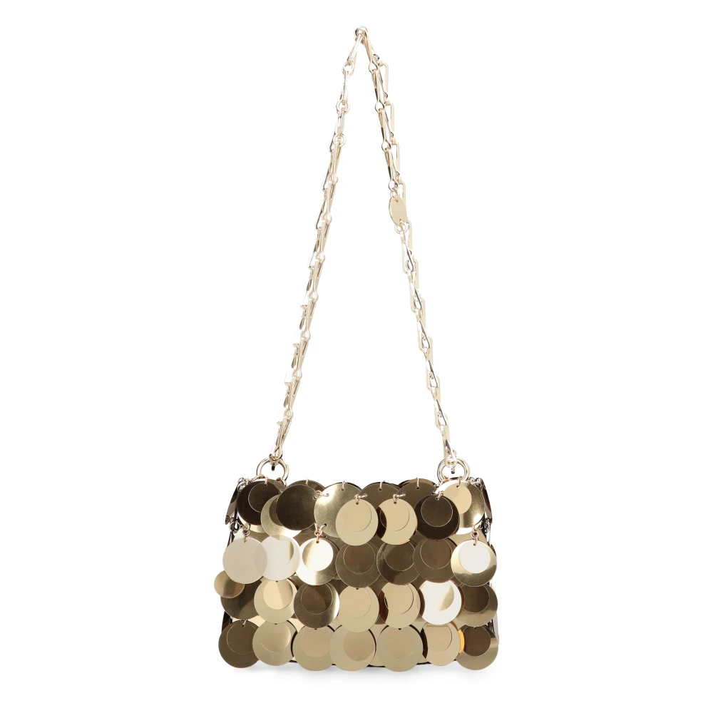 Paco Rabanne Sequin Nano Tas Yellow Dames