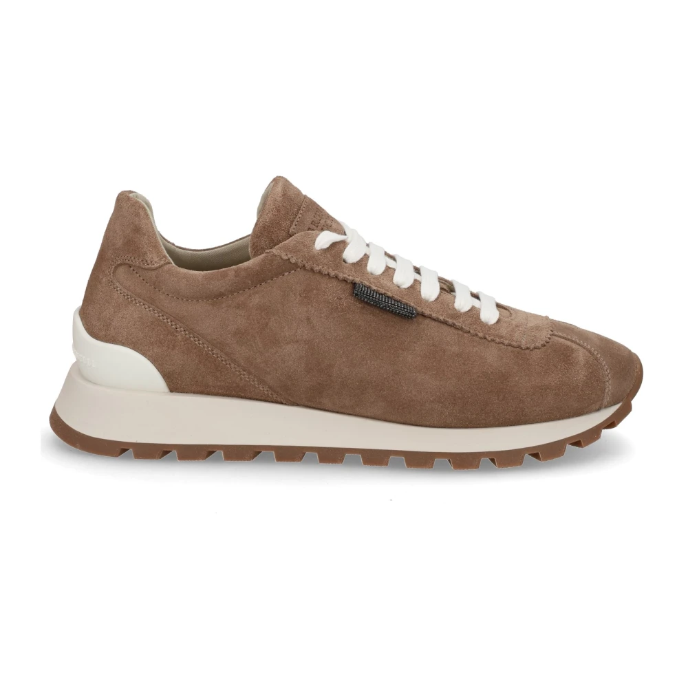 Brunello Cucinelli Brown Sneakers, Female, 7 Uk, Trainers