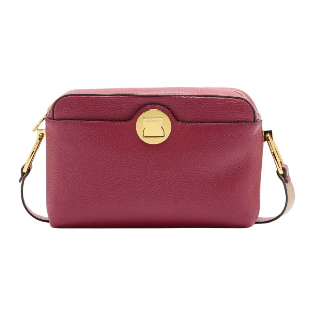 Coccinelle Women's Red Cross Body Bags, One Size, Liya Small Crossbody Bag