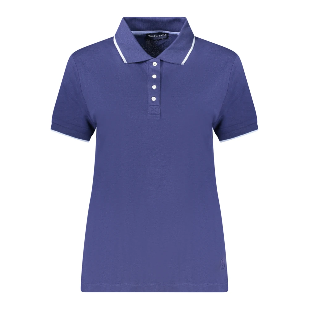 North Sails Blue Polo Shirts, Female, L, Short-Sleeved Polo Shirt