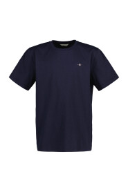 Blå Gant Shield Ls T-Shirt Undertøy