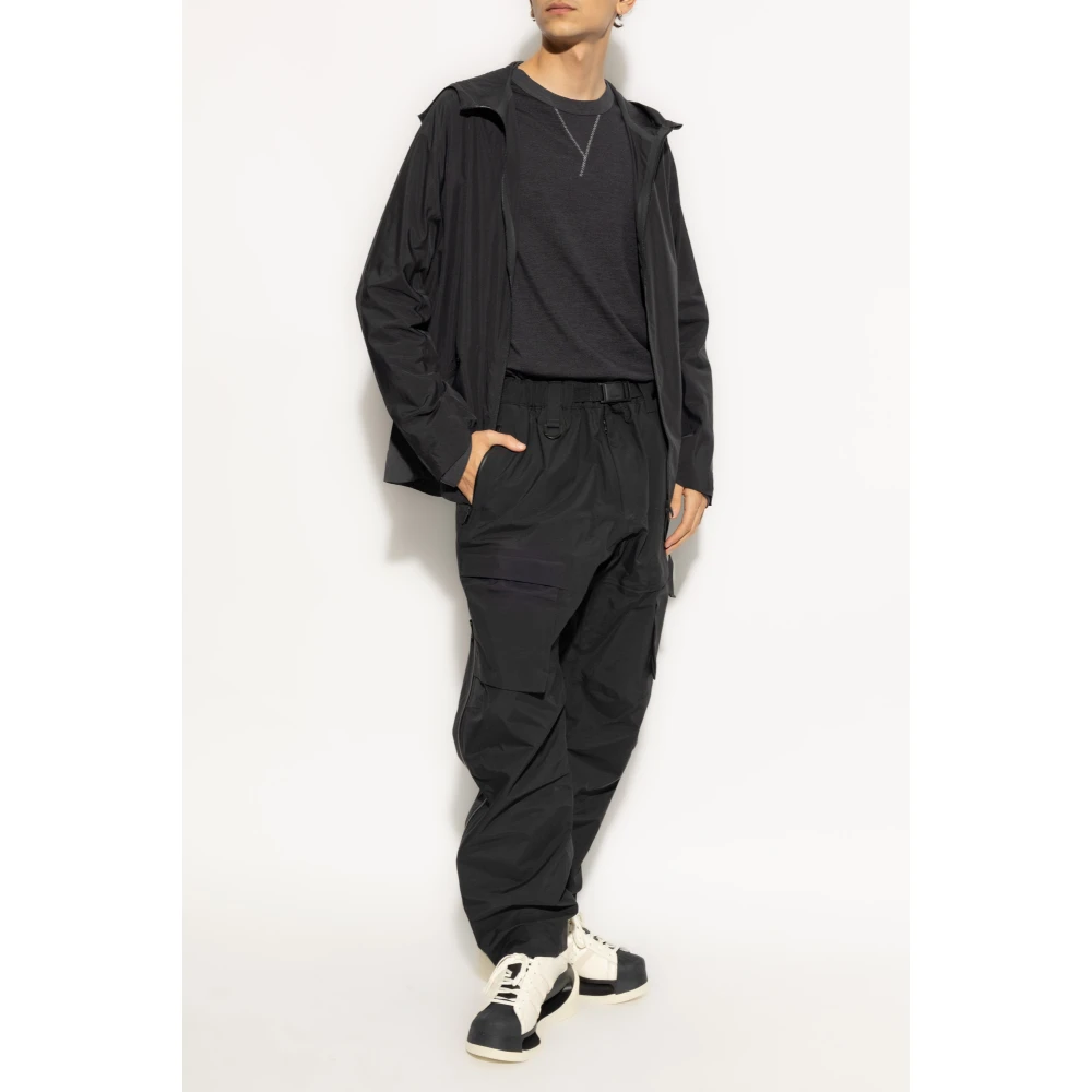 Y-3 Broek met logo Black Heren