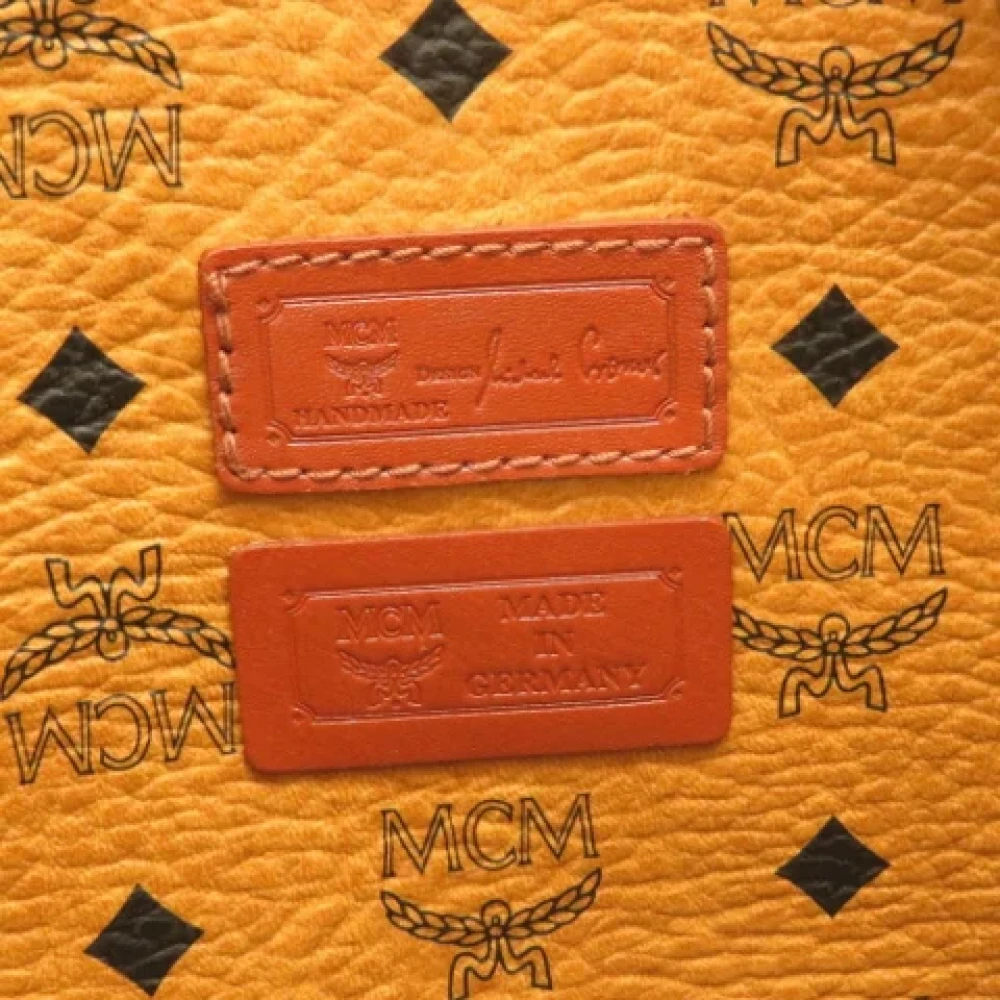 MCM Pre-owned Fabric totes Brown Dames