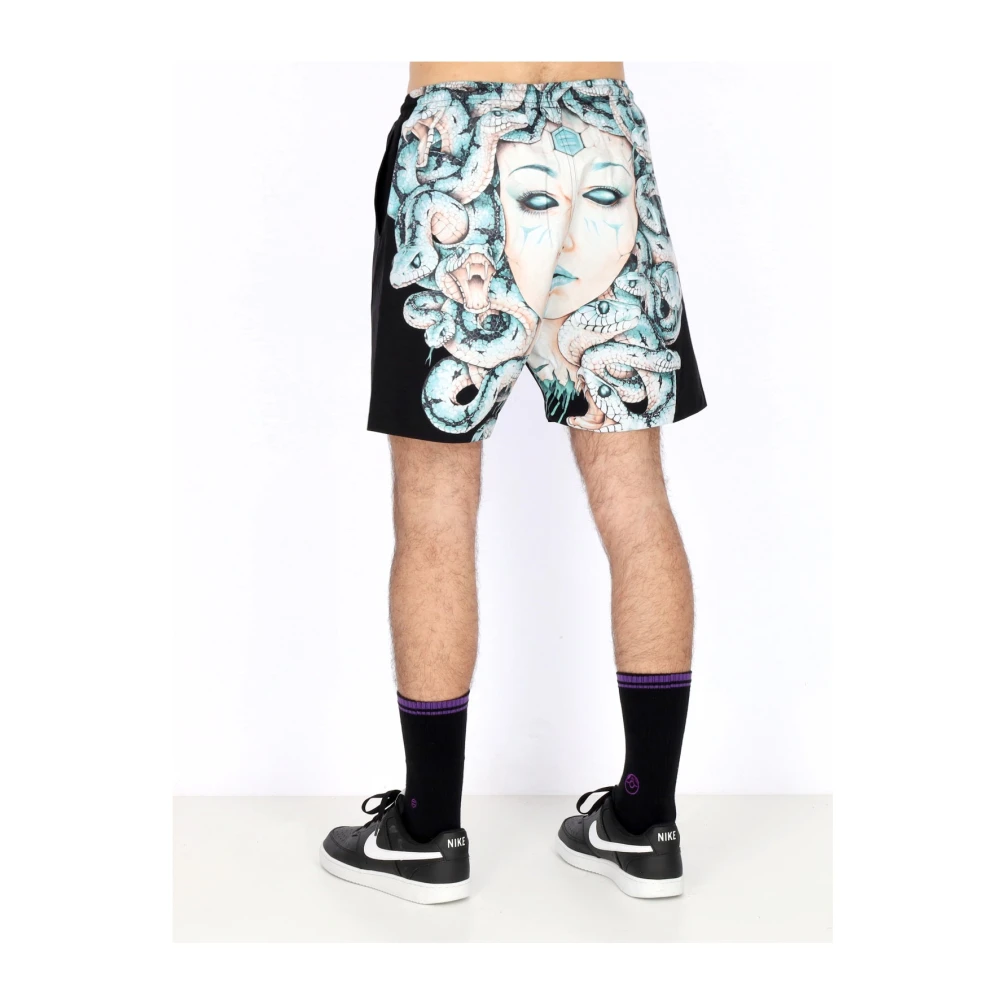 Dolly Noire Zwarte zwemshorts met interne mesh Black Heren