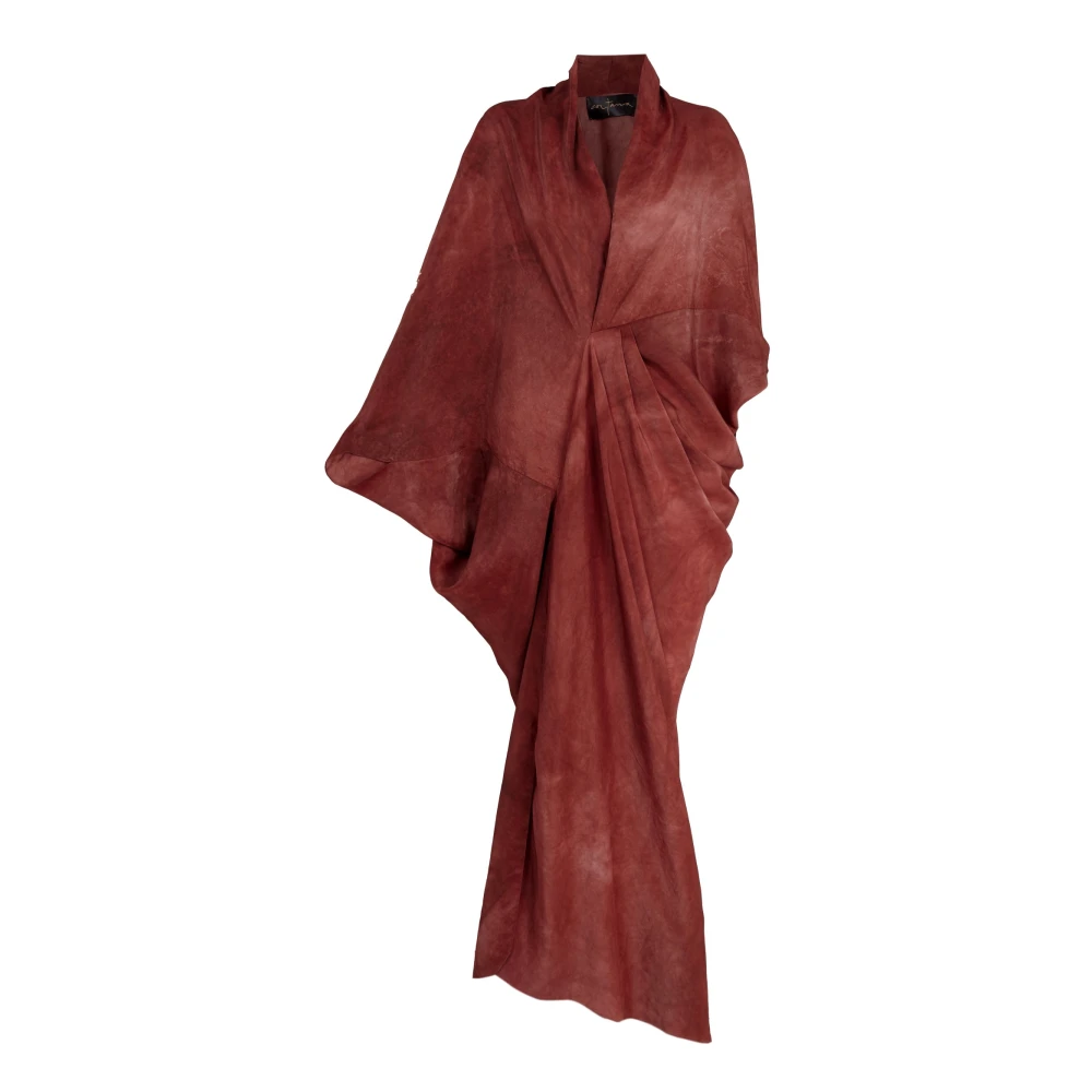 Cortana Femme Rouge Robes, Taille: 42 Fr Mayu, Robe En Soie