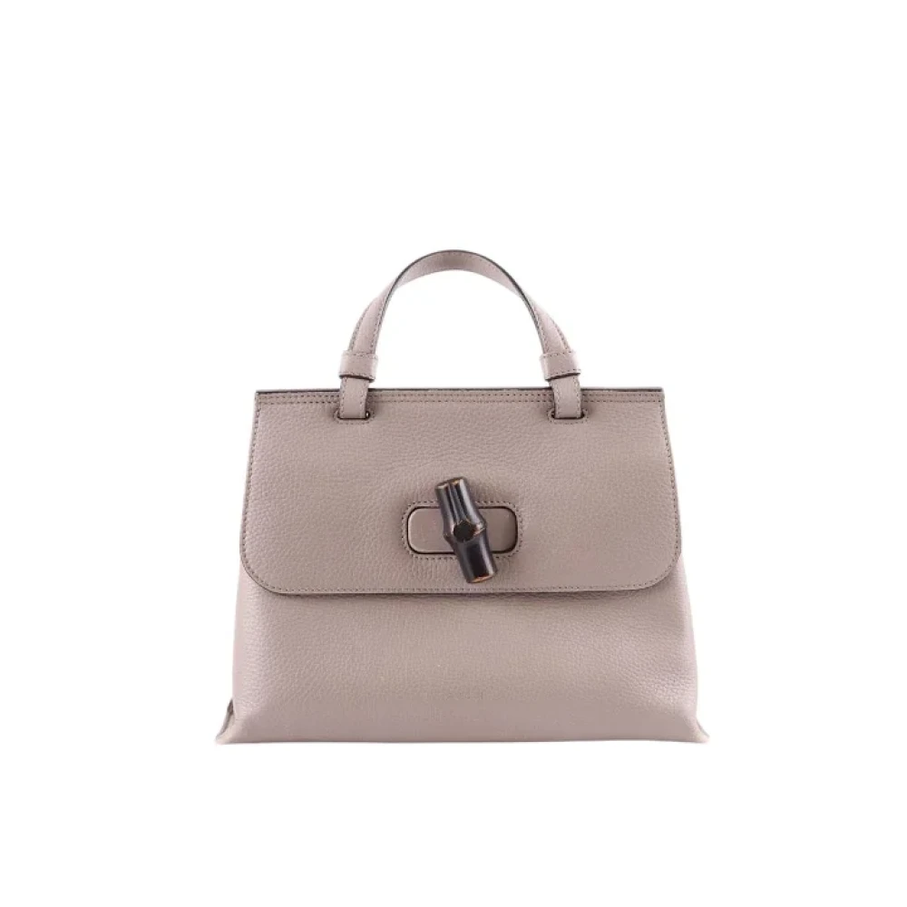 Gucci Vintage Pre-owned Leather gucci-bags Pink Dames